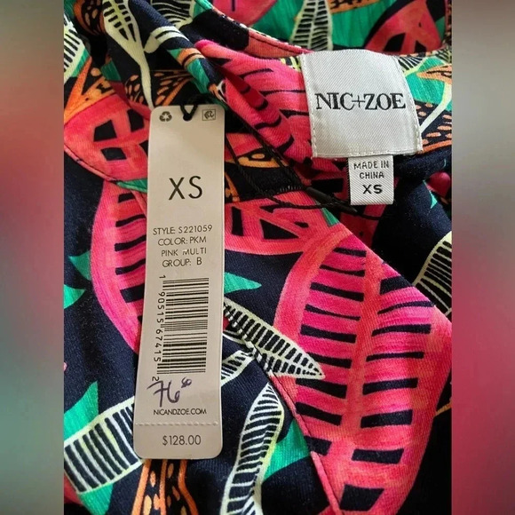 Nic + Zoe Colorful Canopy Printed Tank XS - Picture 6 of 7